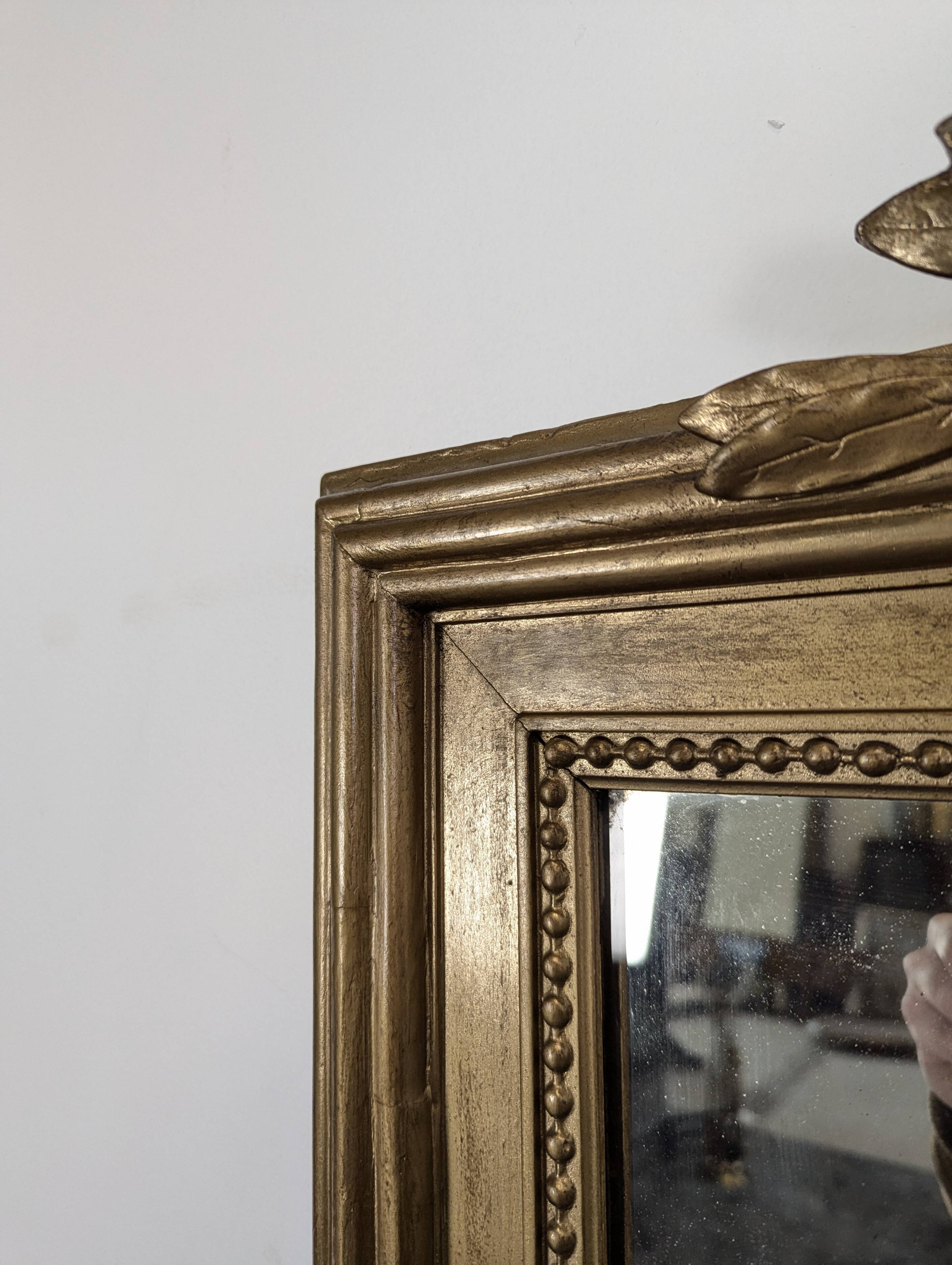 Louis XVI style mirror from the late 19th century.