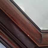 Octagonal wood mirror year 60