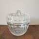 Vintage glass candy box from Reims