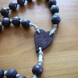 large wooden rosary