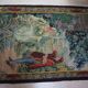 Antique French Aubusson Tapestry with Romantic Scene