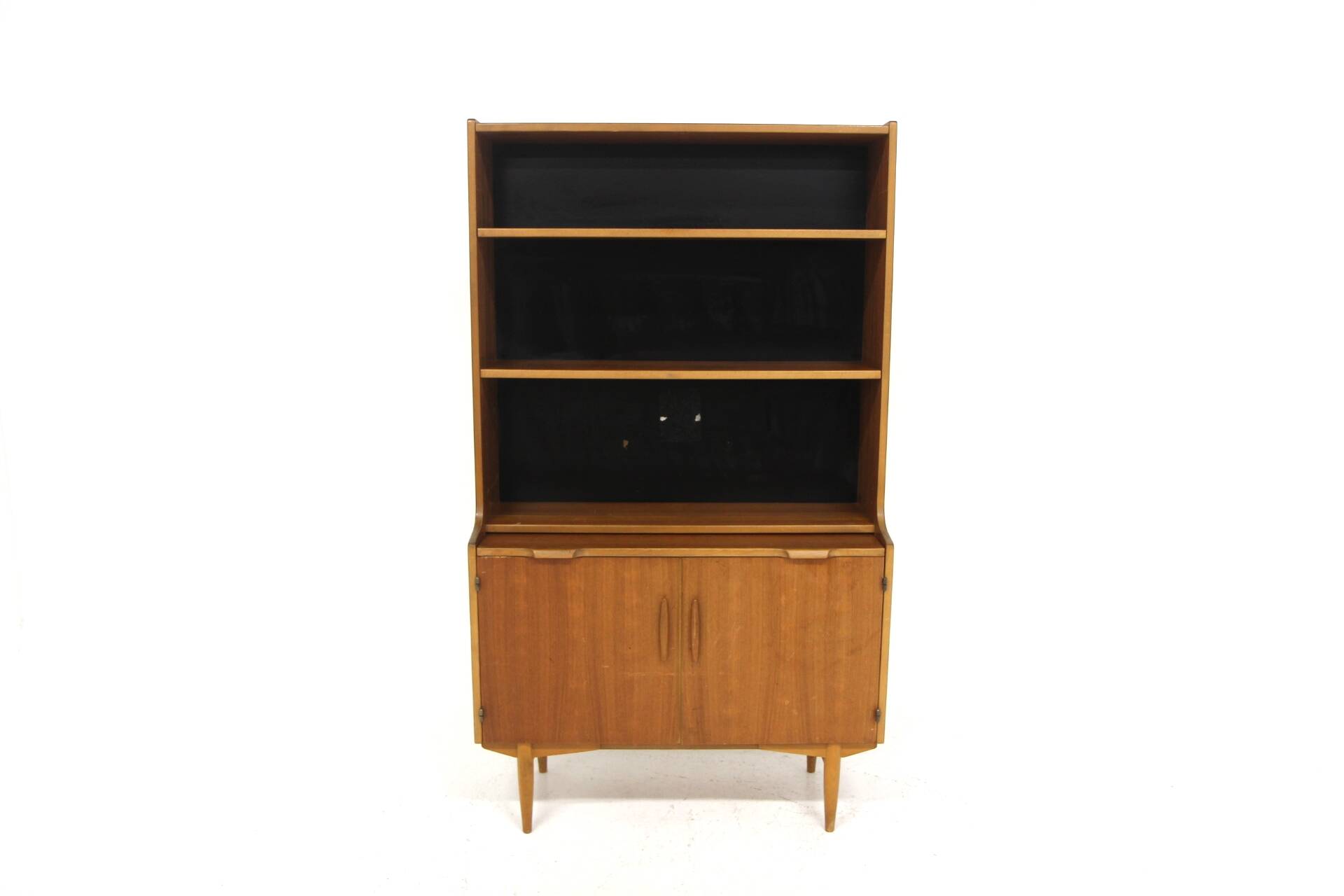 Scandinavian teak secretary, Hugo Troeds, Bjärnum, Sweden, 1950