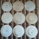 9 assiettes creuses anciennes dépareillées 