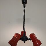 Chandelier with 3 spots of the 70s /80s of vrieland design
