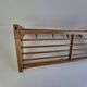 ULUV Czechoslovakian Mid-Century Wooden Wall Coat Rack, circa 1970