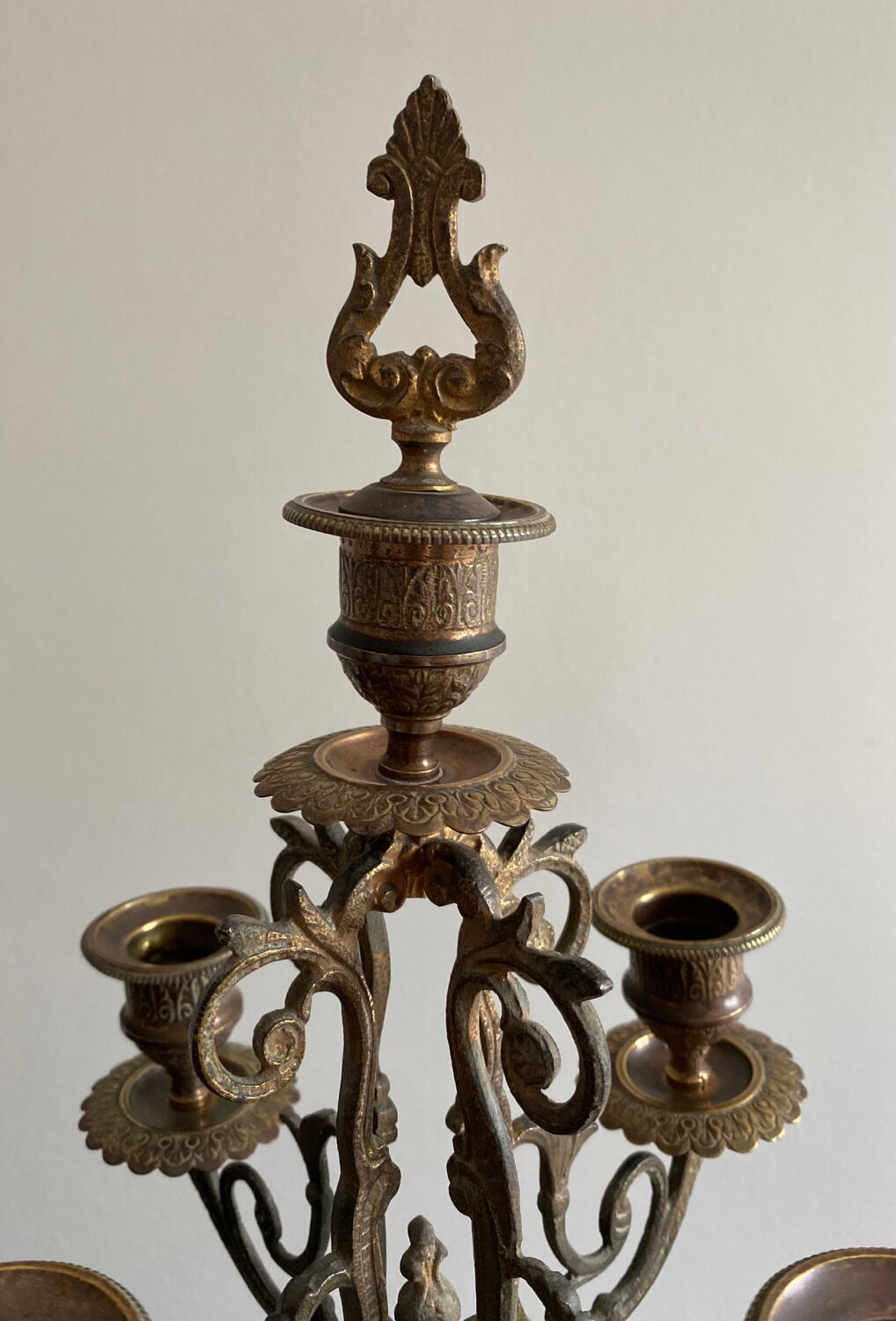 Dessus de cheminée 3 pièces époque Napoléon III
