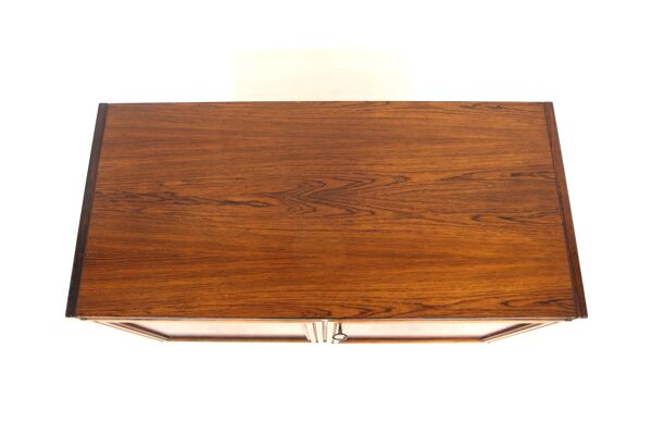 Commode scandinave en palissandre Suède 1960