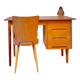 Bureau en chêne scandinave 1950 1960