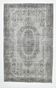 5x9 Gray & Black Oriental Vintage Rug 170x275Cm SK 6991