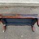 Table basse asiatique motifs fleurs