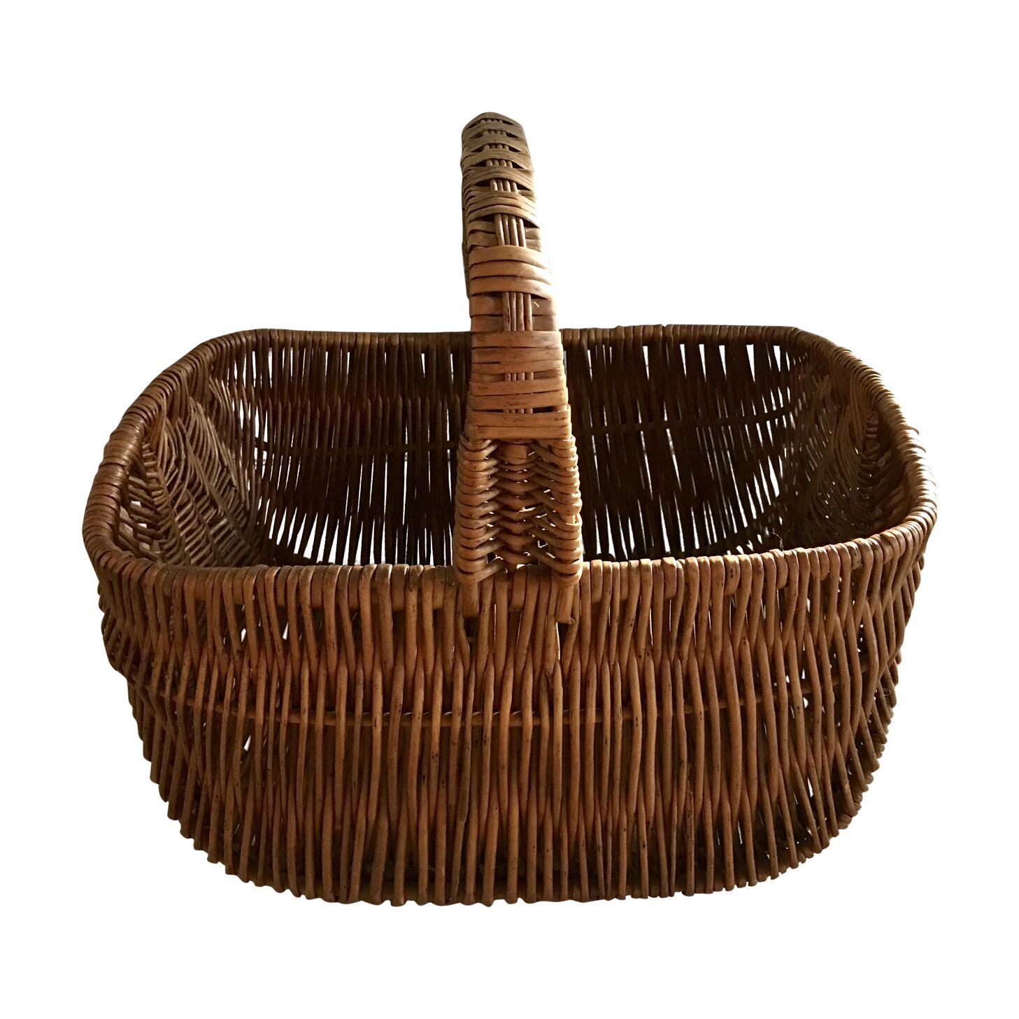 70's wicker basket