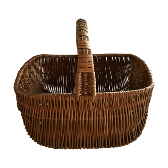 70's wicker basket