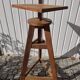 Old sculptor's pedestal