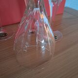 6 crystal glasses from Lorraine in the original box.