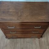 Vintage chest of drawers compass feet