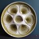 Vintage French oyster plate from Moulin des Loups