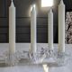 Set of candlesticks from the 70s.