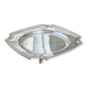 Silver-plated metal plate, Gallia model, Christofle