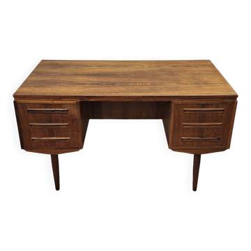 Bureau double face en palissandre des années 1960 par J Svenstrup, Danemark.