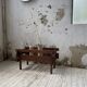 Small modernist oak planter from the 1950s