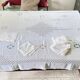 Embroidered tablecloth and 12 vintage napkins
