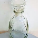 Vintage glass liqueur carafe