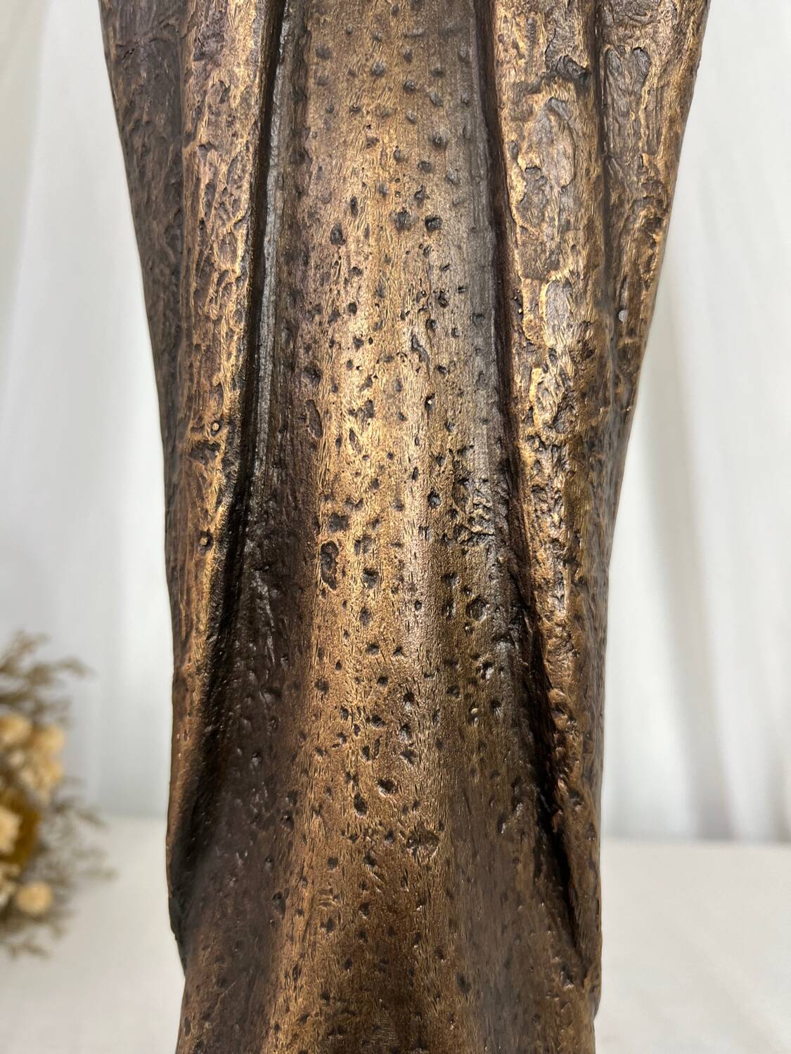 Virgin Mary bronze statue 75 cm