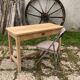 Antique solid wood desk