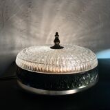 Bronze and glass ceiling