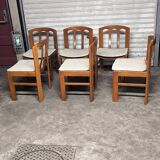 Vintage Bauman elm chairs