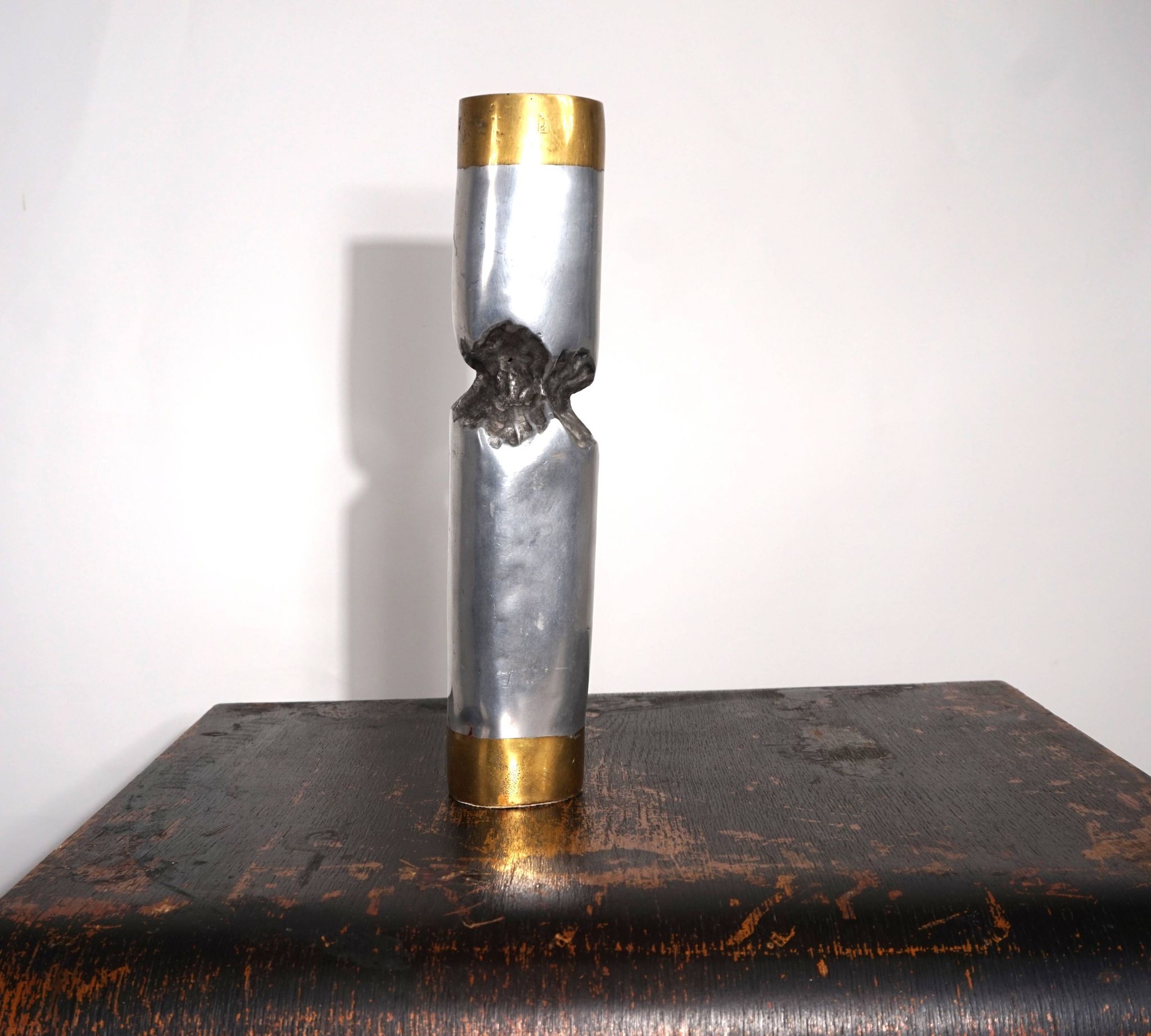 Sculpture Marshall Disenos Bougeoir brutaliste de David Marshall, 1980