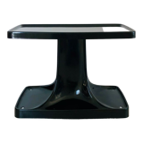 Brown-black fiberglass trolley Astarte publisher, Italy 1970s