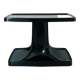 Brown-black fiberglass trolley Astarte publisher, Italy 1970s