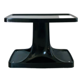Brown-black fiberglass trolley Astarte publisher, Italy 1970s