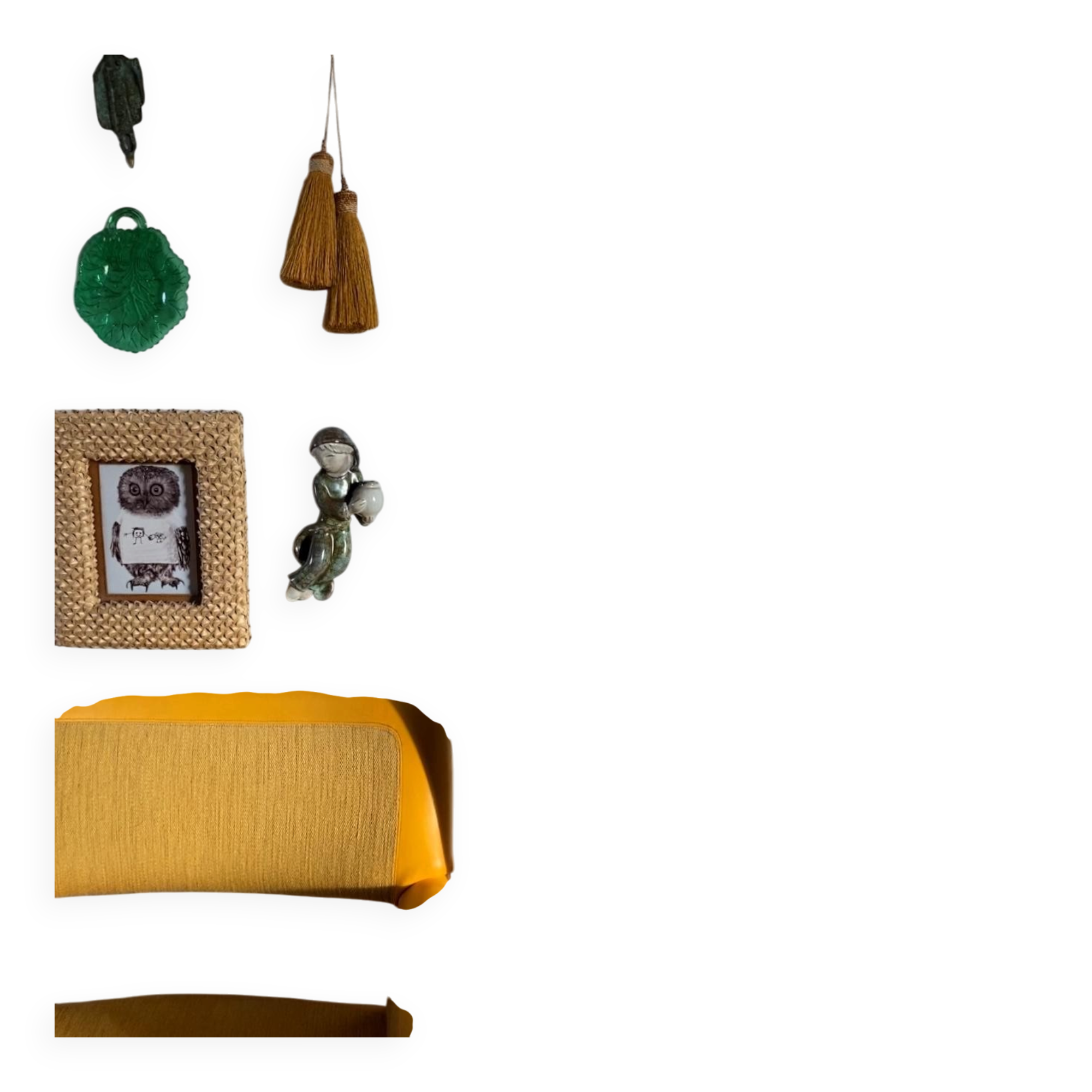 Stoneware Sconce with Boy Motif by Marianne Starck for Michael Andersen & Son