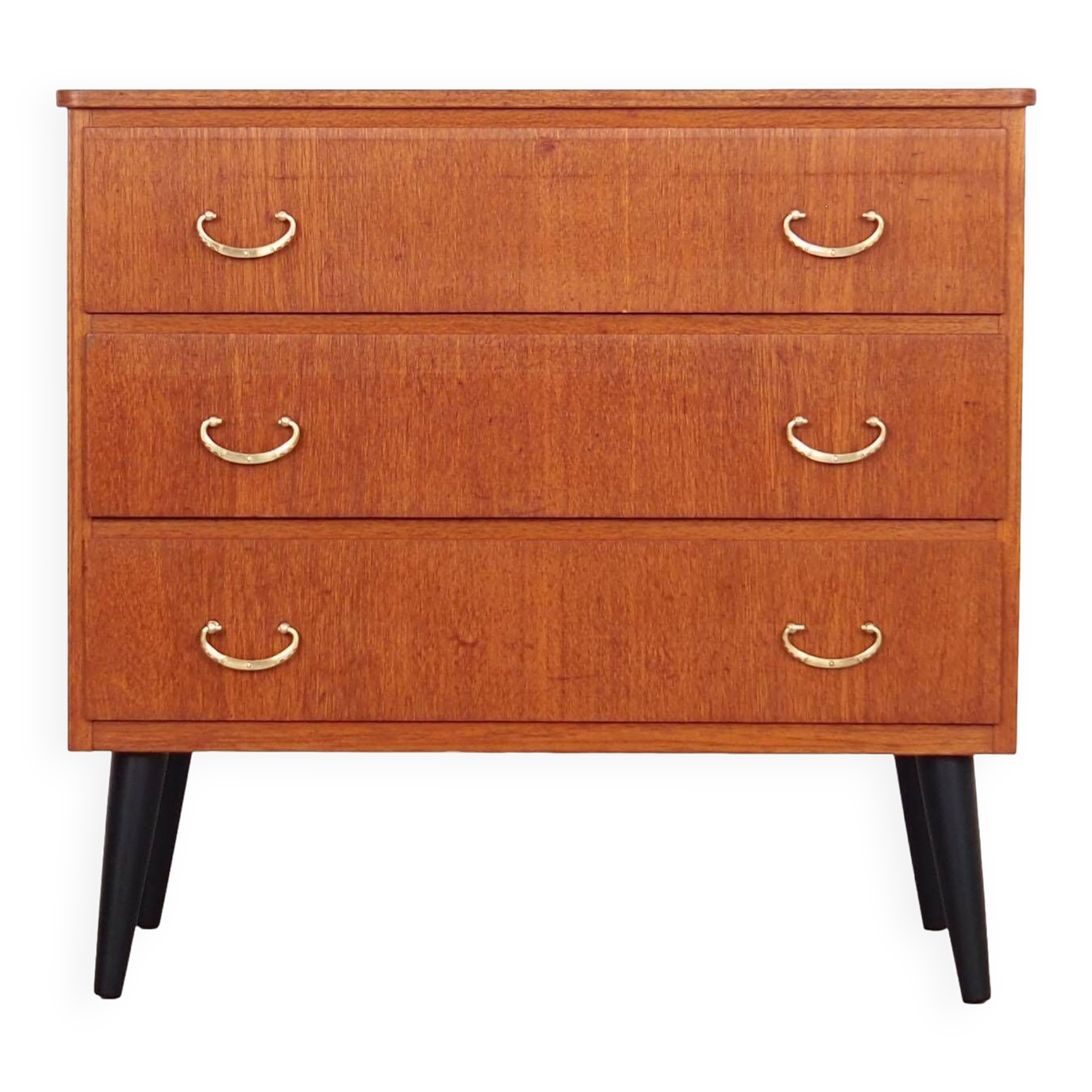 Teak chest of drawers, Swedish design, 1970s, made in Sweden