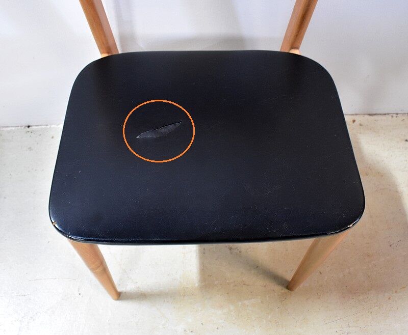 Suite of 6 chairs 1970