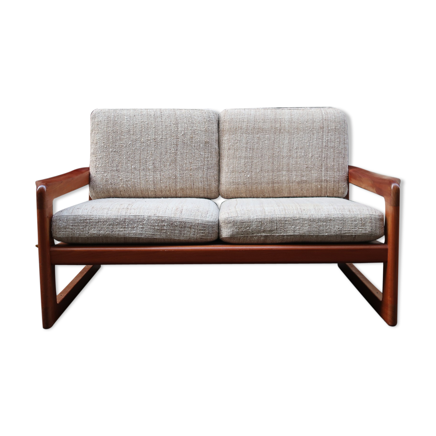 Danish teak sofa from the 1960s edited by Dyrlund