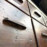 Meuble de métier ancien à 12 tiroirs, circa 1900