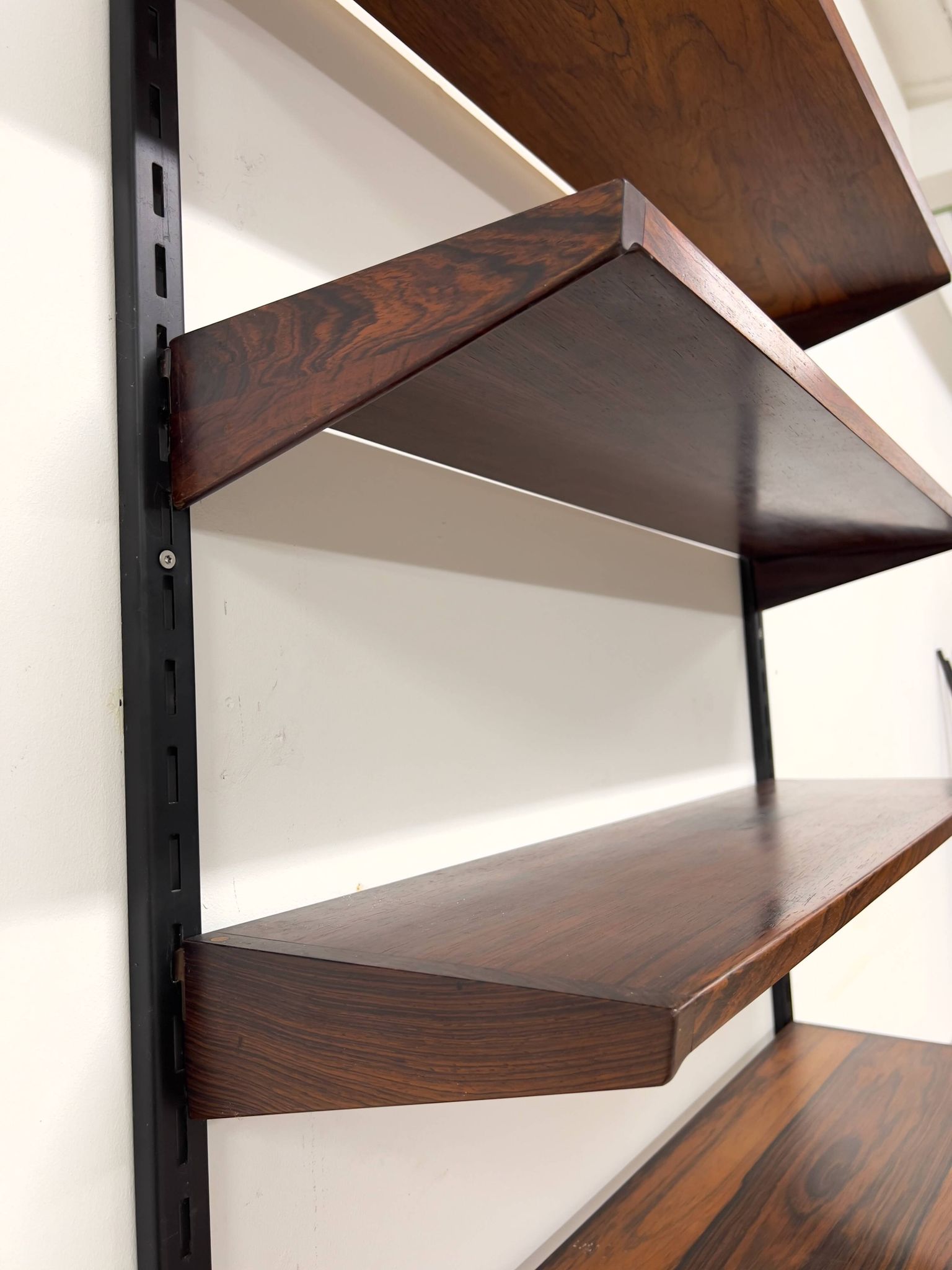 Kai Kristiansen Rosewood Shelves For Feldballes, Set Of 6