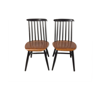 Paire de chaise scandinaves de Ilmari Tapiovaara - 1950
