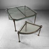 Coffee table and side table by Lothar Klute Germany 1980
