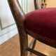 Napoleon III Chiavari Chair — Beaded Spindles — Crimson Velvet — France,