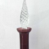 Italian blown glass carafe