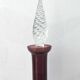 Italian blown glass carafe