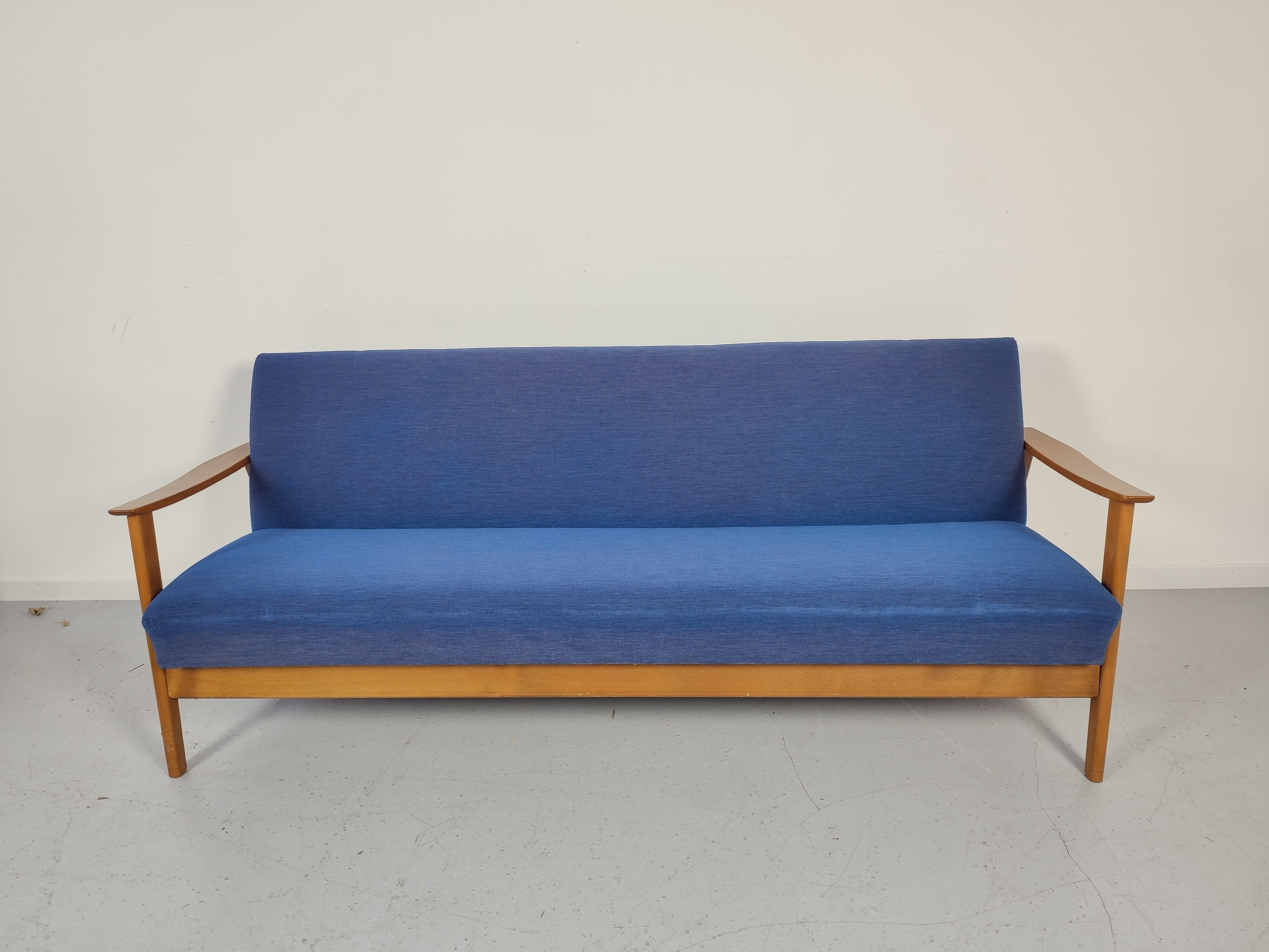Convertible sofa set - a 1960s Scandinavian armchair