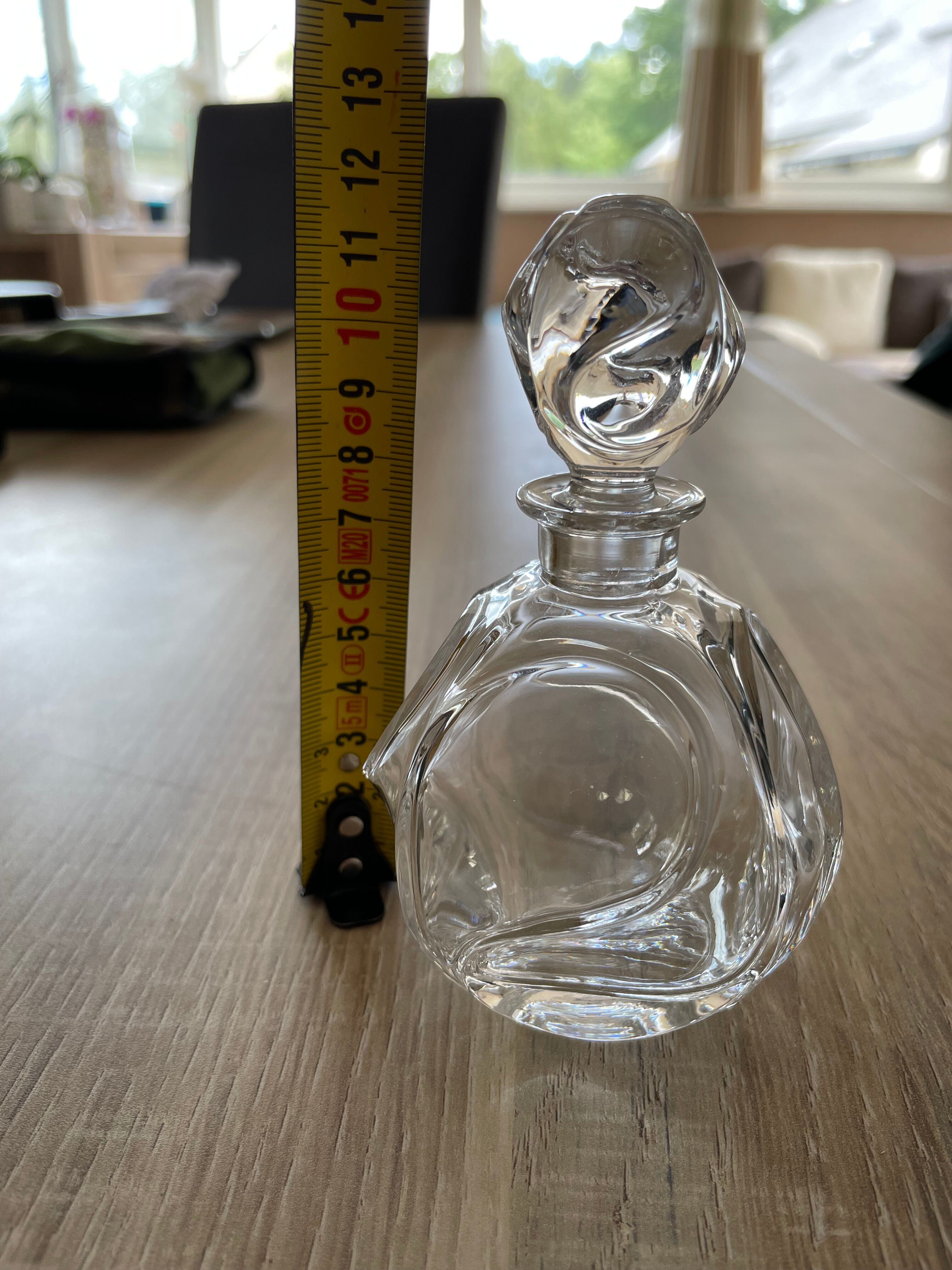 Villeroy & Boch bottle in blown glass