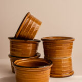 Set of 6 ramekins / terracotta raviers