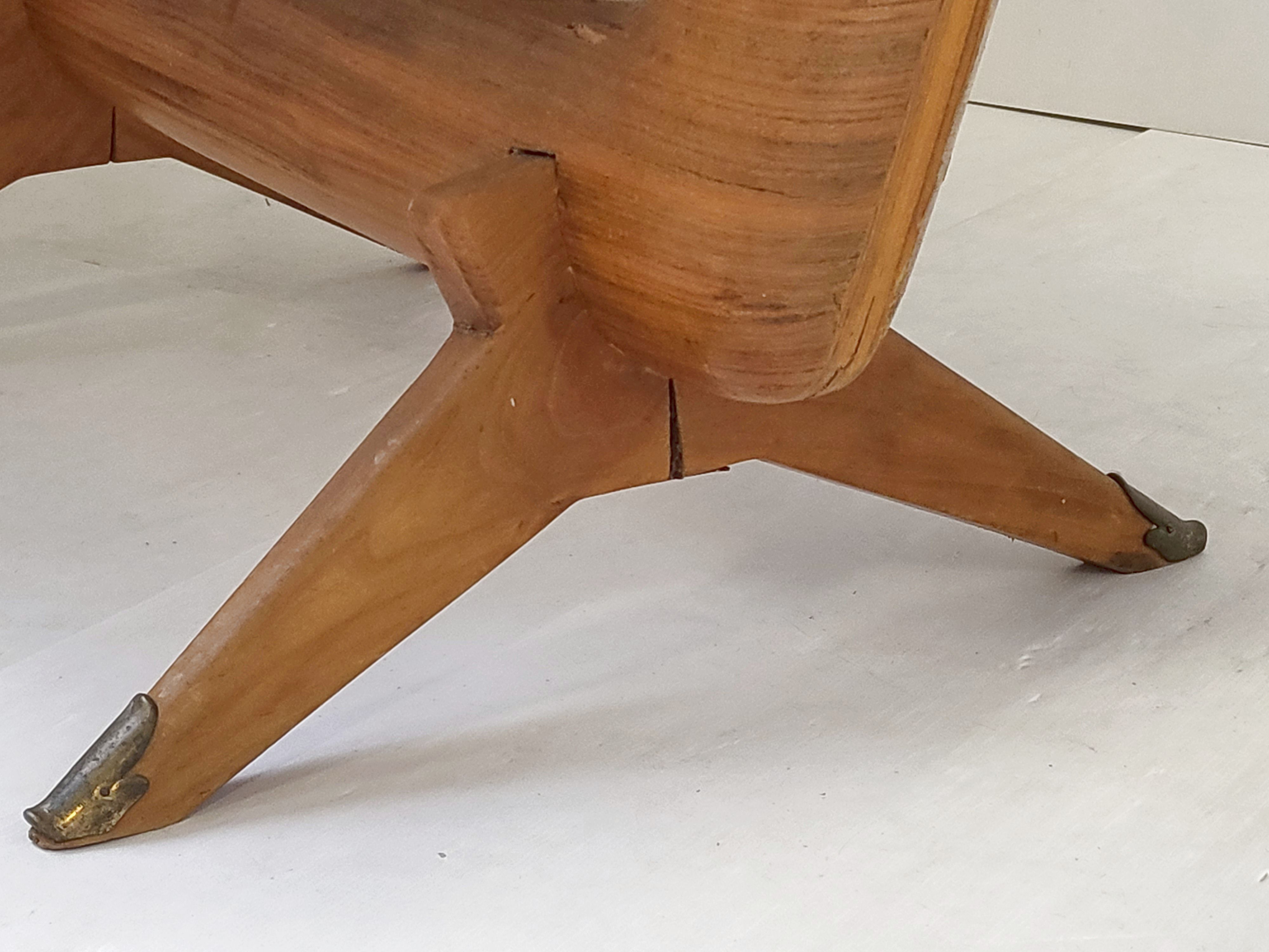 Vintage dining table 1950 Italian