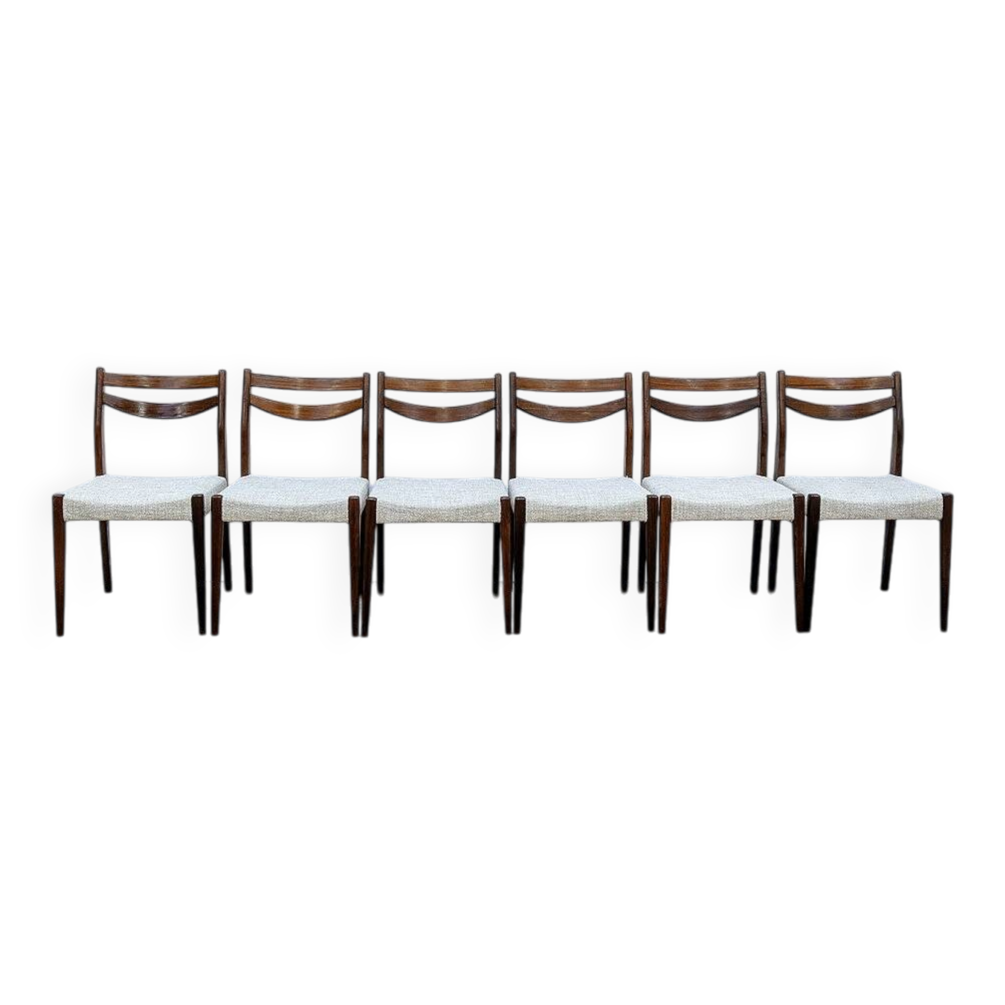 Set of 6 Scandinavian chairs